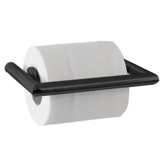 3SC Guy Держатель туалетной бумаги, без крышки, цвет: черный матовый GU06NO