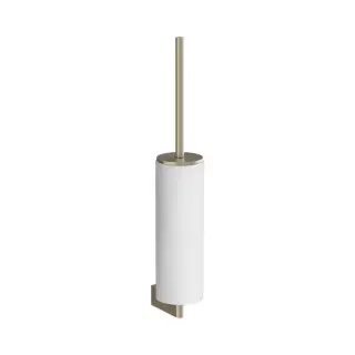 Gessi Habito Ершик настенный белый, цвет: finox brushed nickel 66419#149