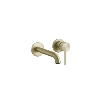 Gessi 316 Meccanica Встраиваемый смеситель для раковины, цвет: brushed brass PVD 54286#727