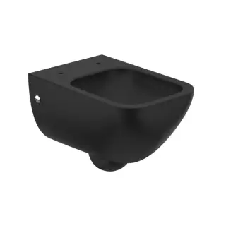 Gessi Унитаз подвесной Rimless 54х35,8см, цвет: matt black 39114#532