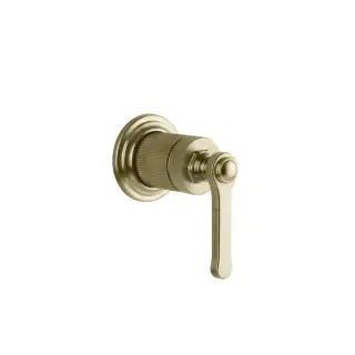 Gessi Venti20 Внешняя часть встраиваемого смесителя, цвет: brushed brass PVD 65109#727