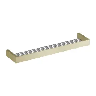 Gessi Rettangolo Полка настенная полка 60 см, цвет: brushed brass PVD 20949#727
