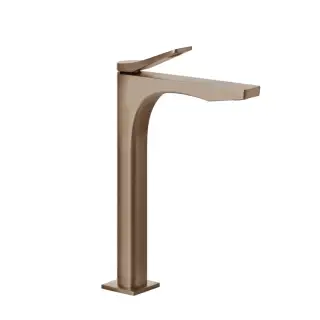 Gessi Rilievo Смеситель для раковины высокий, цвет: copper brushed PVD 59004#708