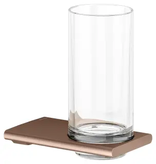 Keuco Edition 400 Держатель стакана, подвесной, в комплекте со стаканом, цвет: красное золото 11550 299000