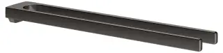 Keuco Collection Moll Полотенцедержатель двойной 45 см, подвесной, цвет: титан черный 12718 350000