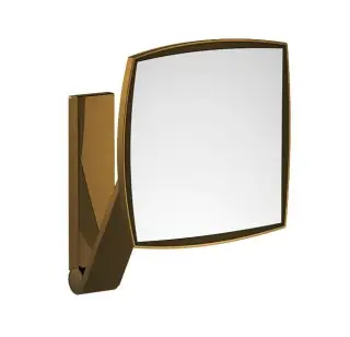 Keuco Kosmetikspiegel Косметическое зеркало подвесное, 5-ти кратное увеличение, цвет: бронза 17613 030000