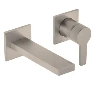 Keuco Edition 11 Смеситель для раковины рычажный, на 2 потреб., излив 18,7 см, встр., цвет:никель 51116 050200