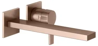 Keuco Edition 11 Смеситель для раковины рычаж., 2 потреб., излив 26,5см, встр., цвет:красное зол. 51116 290202