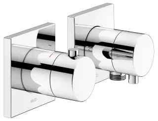 Keuco Edition 11 Смеситель для душа термостатический, 2 потребителя, встр., внешняя часть, цвет:хром 51153 011122