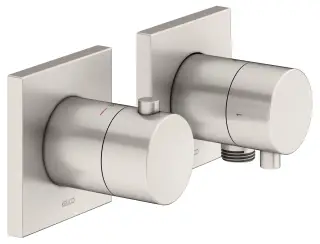 Keuco Edition 11 Смеситель для душа термостатический, 2 потреб., встр., внешняя часть, цвет: никель 51153 051122