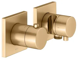 Keuco Edition 11 Смеситель для душа термостатический 2 потреб., встр., внешняя часть, цвет: латунь 51153 251222