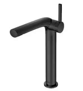 Keuco Edition 400 Смеситель для раковины 240, без д/к и гарнитура, излив 24,1 см, цвет:хром черный 51502 130102