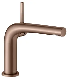 Keuco Edition 400 Смеситель для раковины рычажный 120, без д/к и гарнит. слива, цвет:красное зол. 51504 290102