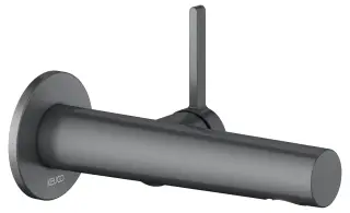 Keuco Edition 400 Смеситель для раковины рычаж., 1 потреб., излив 16,5см, встр., цвет:хром черный 51516 130101