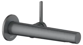 Keuco Edition 400 Смеситель для раковины рычаж., 1 потреб., излив 19,7см, встр., цвет:хром черный 51516 131101