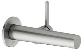 Keuco Edition 400 Смеситель для раковины рычаж., 1 потреб., изл. 16,5см, встр., цвет: нерж. сталь 51516 210101