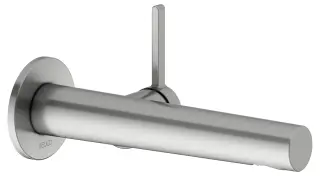 Keuco Edition 400 Смеситель для раковины рычаж., 1 потреб., изл. 19,7см, встр., цвет: нерж. сталь 51516 211101