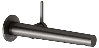 Keuco Edition 400 Смеситель для раковины рыч., 1 потреб., излив 24,3 см, встр., цвет:титан черный 51516 352101