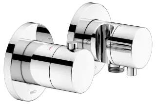 Keuco Edition 400 Смеситель для душа термостатический 2 потребителя, встр., внешняя часть, цвет:хром 51553 011221