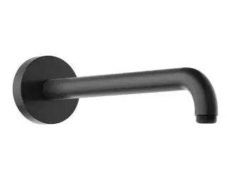 Keuco Brausen und Brausezubehör Настенный душевой кронштейн 45 см, цвет: хром черный 51688 130400