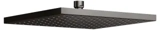 Keuco Brausen und Brausezubehör Верхний душ без кронштейна 25 см, 1 вид струи, цвет: титан черный 53086 350100
