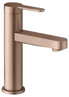 Keuco Ixmo Смеситель для раковины рычажный 100, без д/к и гарнитура для слива, цвет:красное зол. 59502 293100