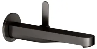 Keuco Ixmo Смеситель для раковины рычаж., 1 потреб., излив 24,1 см, встр., цвет: титан черный 59516 351301