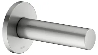 Keuco Ixmo Излив настенный для ванны 15,2 см, с аэратором, цвет: нержавеющая сталь 59545 210001