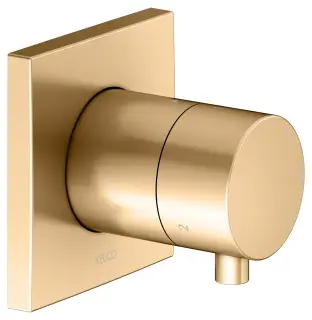 Keuco Ixmo Вентиль-переключатель на 3 потребителя DN15, внешняя часть, цвет: латунь 59548 251002