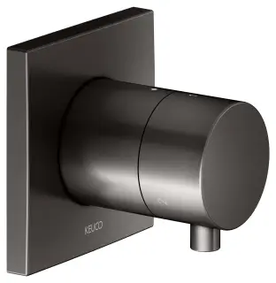 Keuco Ixmo Вентиль-переключатель на 3 потребителя DN15, внешняя часть, цвет: титан черный 59548 351002