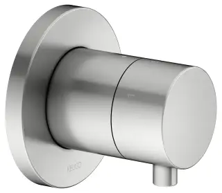 Keuco Ixmo Запорный вентиль с переключателем на 3 потребителя DN15, цвет: нержавеющая сталь 59549 211001