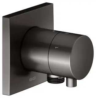 Keuco Ixmo Запорный вентиль с переключателем на 3 потреб. и выводом шланга DN15, цвет: титан черный 59549 351102