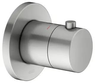 Keuco Ixmo Смеситель для душа термостатический, 1 потребит., встр., внешняя часть, цвет: нерж. сталь 59553 210001