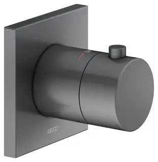 Keuco Ixmo Смеситель для душа термостатический, 1 потреб., встр., внешняя часть, цвет: хром черный 59553 130002