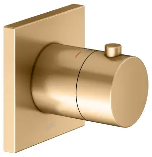 Keuco Ixmo Смеситель для душа термостатический, на 1 потребитель, внешняя часть, встр., цвет: латунь 59553 250002