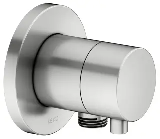 Keuco Ixmo Вентиль-переключатель на 2 потреб. DN15, внеш. часть, с выводом шланга, цвет: нерж. сталь 59556 211101