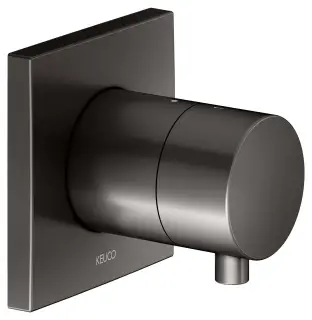 Keuco Ixmo Вентиль-переключатель на 2 потреб. DN15, с выводом для шланга и держ., цвет:титан черный 59556 351002