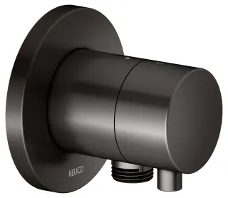 Keuco Ixmo Вентиль-переключатель на 2 потреб. DN15, внеш. часть, с выводом шланга, цвет:титан черный 59556 351101