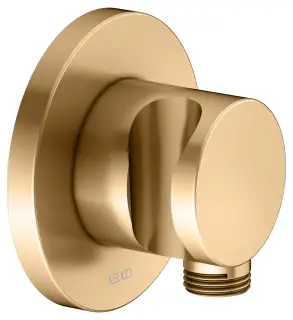 Keuco Ixmo Шланговое подключение с держателем душевой лейки DN15, цвет: латунь 59592 250001