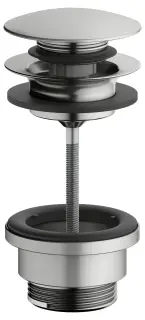 Keuco Armaturenzubehör Донный клапан Push-Open 1 1/4 дюйма, универсальный, цвет: нержавеющая сталь 59902 210000