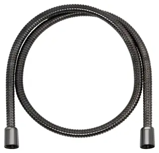 Keuco Brausen und Brausezubehör Душевой шланг на 160 см, с конической гайкой DN15, цвет:хром черный 59995 131600