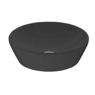 Duravit D-Neo Раковина накладная 40x40x12.5h см, без перелива, цвет: антрацит матовый 2371401370