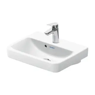 Duravit No.1 Раковина подвесная 45x35x14h см, с переливом, цвет: белый глянцевый 07434500002
