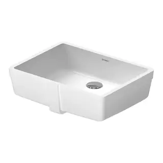 Duravit Vero Раковина встраиваемая снизу 46.5x35 см, с переливом, цвет: белый глянцевый 03304300001
