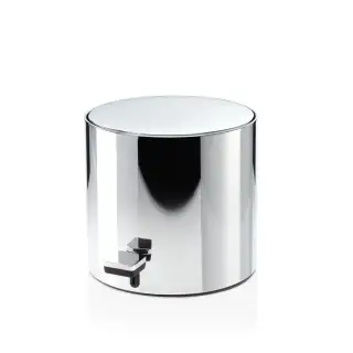 Decor Walther Mini Мусорное ведро с крышкой и педалью, 3,8 л, цвет: хром 0615400