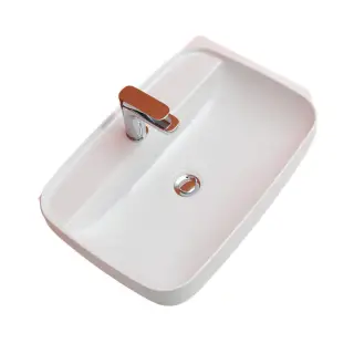 Kerasan Tribeca Раковина чаша 60x43x15h см, с 1 отверстием под смеситель, цвет: Bianco matt 514030*1 Bianco matt