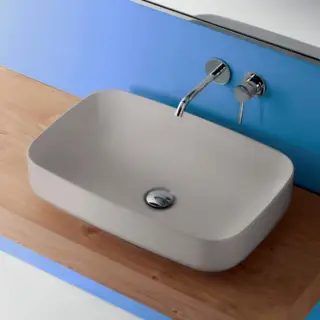 Kerasan Tribeca Раковина чаша 60x38x15h см, без перелива, цвет: Grigio matt 514159