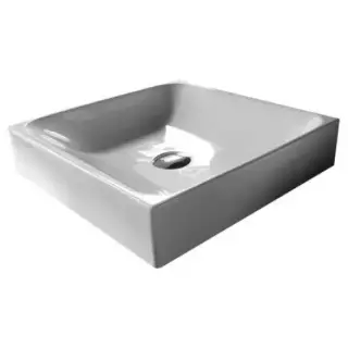 Kerasan Lavabi Раковина накладная 45x45x10h см, без перелива, цвет: Bianco 354401