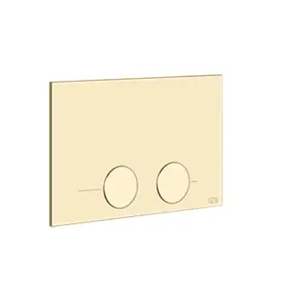 Gessi Клавиша смыва для унитаза, двойная, для сист. инсталл. Tece, цвет: Brushed Brass PVD 54617#727