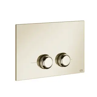 Gessi Venti20 Клавиша смыва, для инст. Geberit Sigma8 и Sigma12, цвет: Brass PVD 54651#710